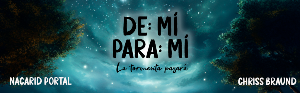 Libro de mí para mí la tormenta pasará. Disponible