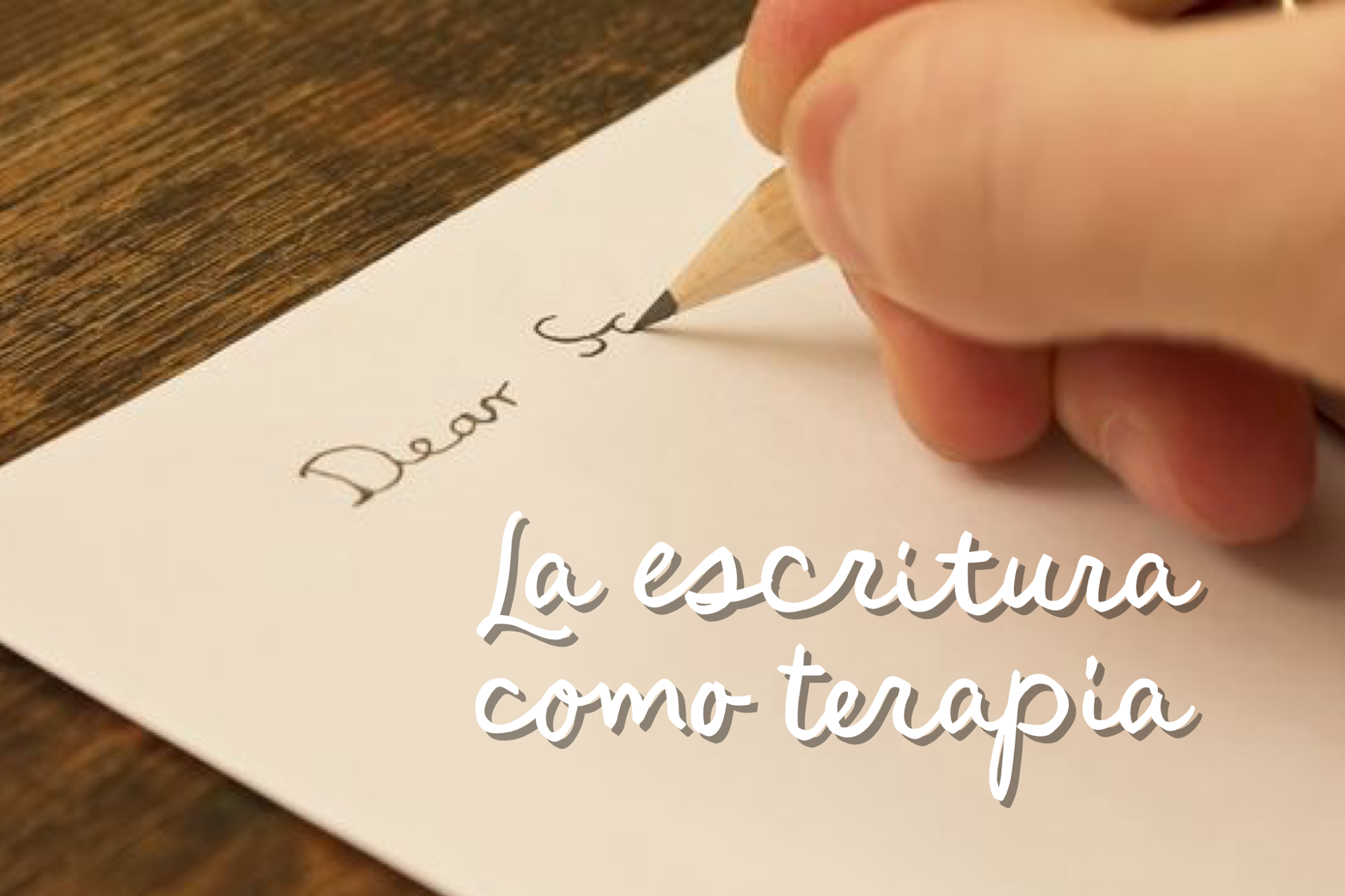 La Escritura como Terapia