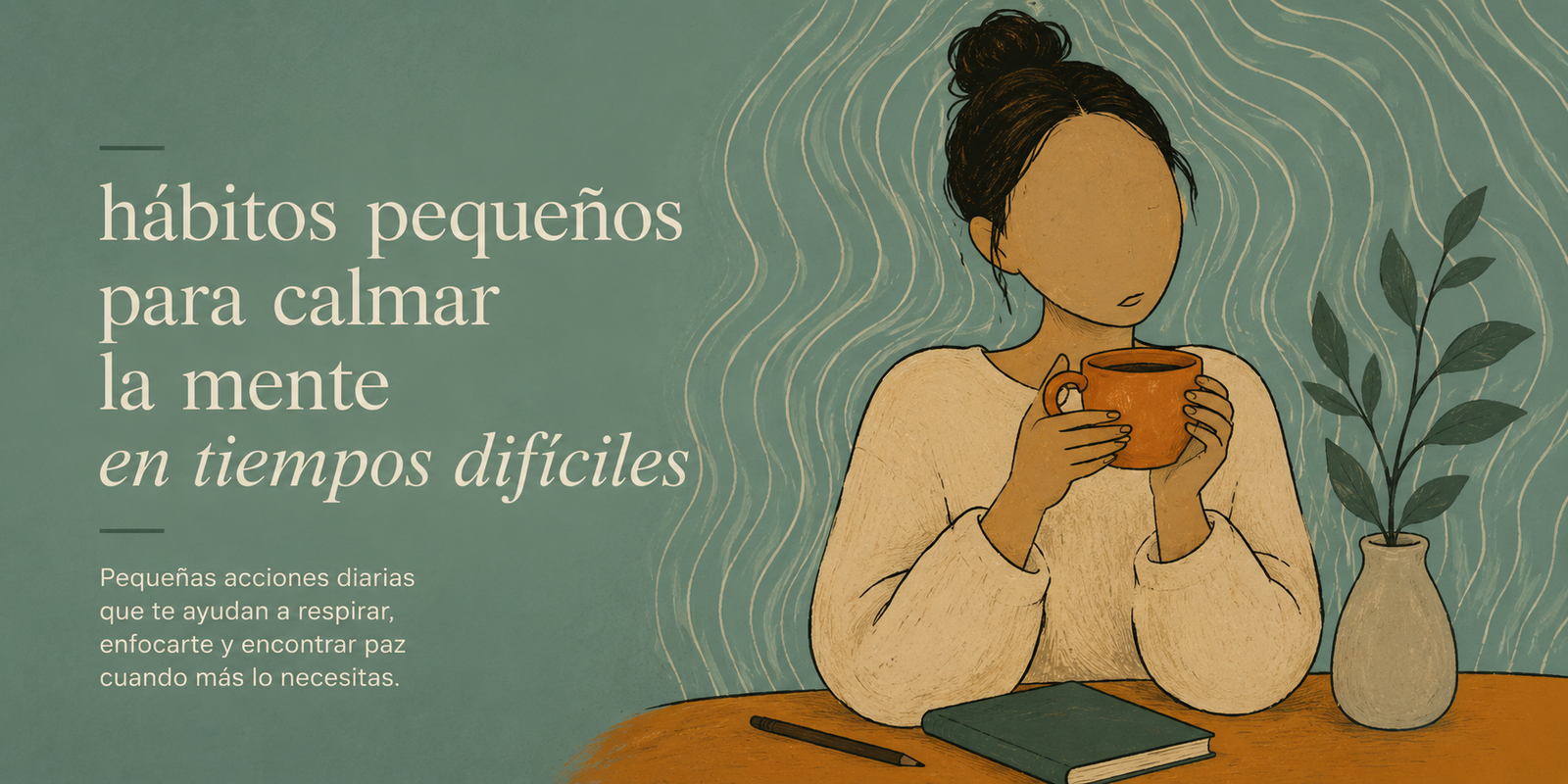 Paz mental: hábitos pequeños para calmar la mente en tiempos difíciles